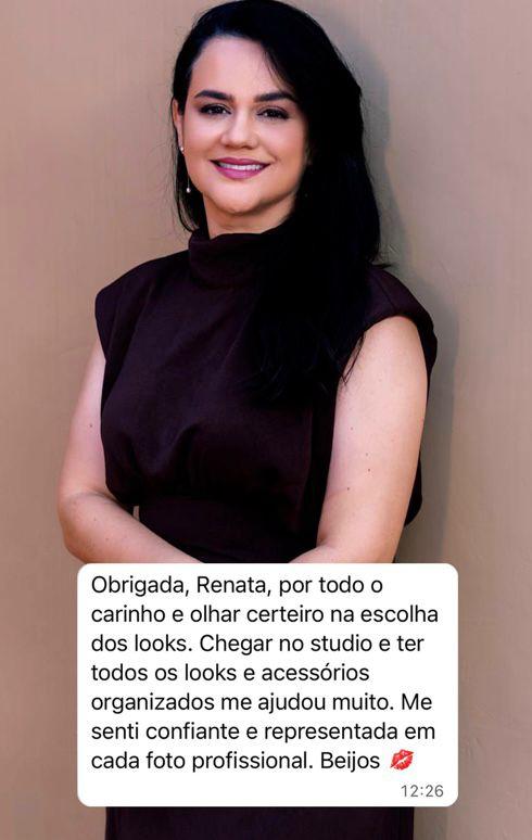 Depoimento de cliente real da Rê Nascimento